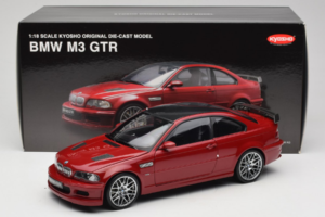 BMW M3 E46 GTR Street Rot Kyosho 1:18 08507R Druckguss — Bild 8 von 8