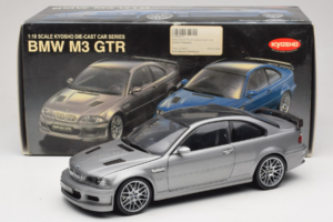 BMW M3 E46 GTR Street Silbergrau Kyosho 1:18 08507S Druckguss — Bild 8 von 8