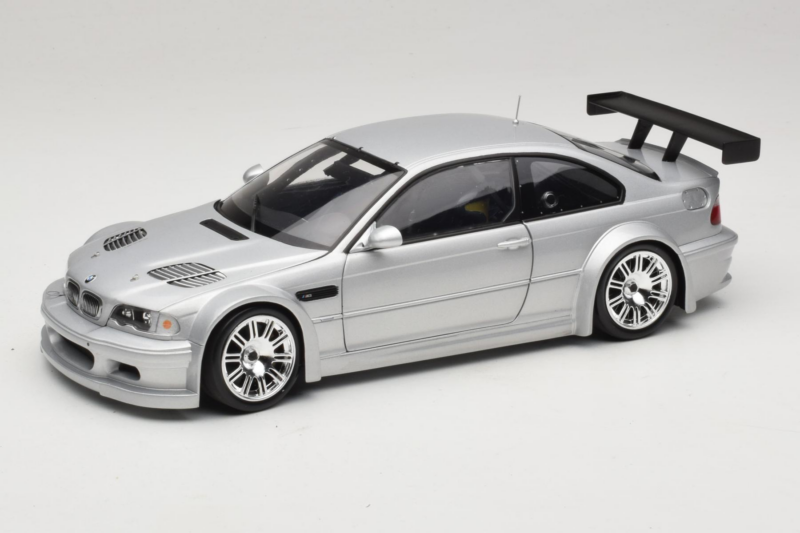 BMW M3 E46 GTR Street Silber Minichamps 1:18 100012100 Druckguss