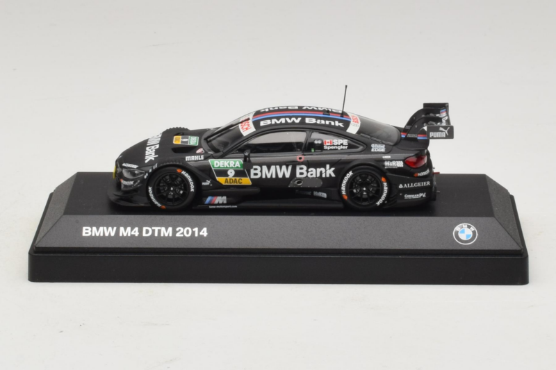 BMW M4 #9 B. Spengler BMW Team RBM DTM 2014 Minichamps 1:43 80422364861 Druckguss