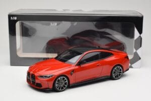 BMW M4 F82 Imola Red Metallic Minichamps 1:18 155020121 Druckguss — Bild 6 von 6