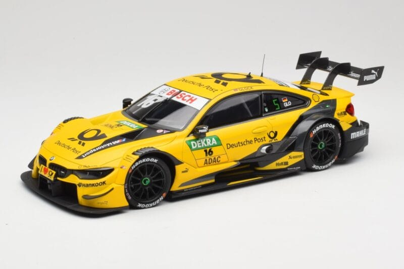 BMW M4 F82 #16 BMW Team RMG T. Glock DTM 2018 Minichamps 1:18 155182816 Druckguss