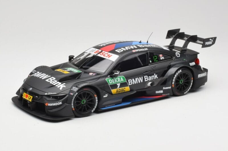 BMW M4 F82 #7 BMW Team RBM B. Spengler DTM 2018 Minichamps 1:18 155182807 Druckguss