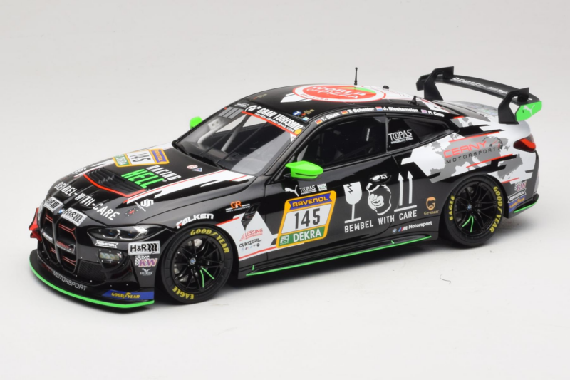 BMW M4 G82 GT4 #145 T. Glock / T. Scheider Winner SP8T 24 Hours Nürburgring 2024 Otto 1:18 OT1172 Resin