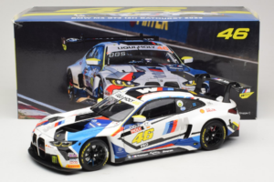 BMW M4 GT3 #46 V. Rossi / A. Farfus / M. Martin Team WRT 12 Hours of Bathurst 2023 Minichamps 1:18 113232146 Druckguss — Bild 8 von 8