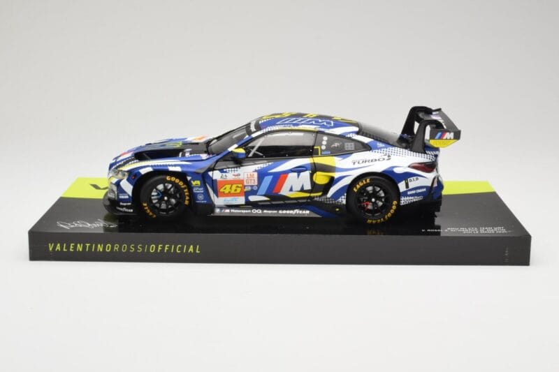 BMW M4 GT3 Team WRT #46 V. Rossi / A. Al-Harthy / M. Martin DNF 24 Hours of Le Mans 2024 Minichamps 1:18 113242446 Druckguss