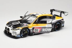 BMW M4 GT3 #98 M. Wittmann / S. van der Linde Rowe Racing ADAC 24h Nurburgring 2023 Minichamps 1:18 113232098 Druckguss — Bild 2 von 8
