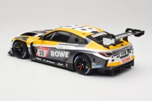 BMW M4 GT3 #98 M. Wittmann / S. van der Linde Rowe Racing ADAC 24h Nurburgring 2023 Minichamps 1:18 113232098 Druckguss — Bild 7 von 8