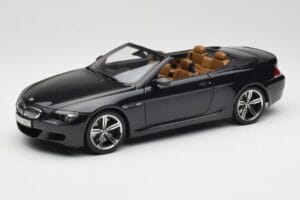 BMW M6 E64 Cabriolet Sapphire Black Kyosho 1:18 80430417424 Druckguss