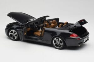 BMW M6 E64 Cabriolet Sapphire Black Kyosho 1:18 80430417424 Druckguss — Bild 6 von 9