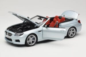 BMW M6 F12 Cabriolet Silverstone Silver Paragon 1:18 8043225656 Druckguss — Bild 2 von 8