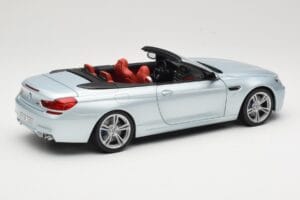 BMW M6 F12 Cabriolet Silverstone Silver Paragon 1:18 8043225656 Druckguss — Bild 3 von 8