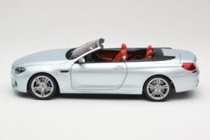 BMW M6 F12 Cabriolet Silverstone Silver Paragon 1:18 8043225656 Druckguss — Bild 4 von 8