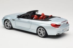 BMW M6 F12 Cabriolet Silverstone Silver Paragon 1:18 8043225656 Druckguss — Bild 7 von 8