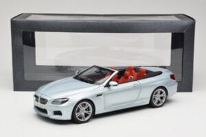 BMW M6 F12 Cabriolet Silverstone Silver Paragon 1:18 8043225656 Druckguss — Bild 8 von 8