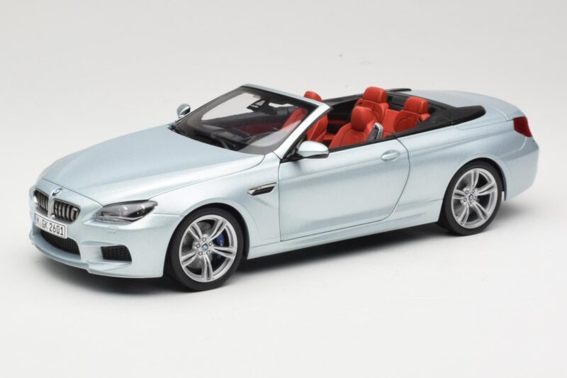 BMW M6 F12 Cabriolet Silverstone Silver Paragon 1:18 8043225656 Druckguss