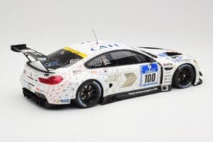 BMW M6 GT3 F13 #100 Schubert Motorsport J. Edwards / J. Klingmann 24h Nürburgring 2016 Minichamps 1:18 155162611 Druckguss — Bild 2 von 6