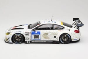 BMW M6 GT3 F13 #100 Schubert Motorsport J. Edwards / J. Klingmann 24h Nürburgring 2016 Minichamps 1:18 155162611 Druckguss — Bild 3 von 6