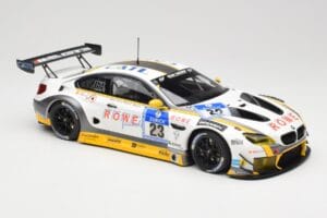 BMW M6 GT3 F13 #23 Rowe Racing A. Sims / P. Eng 24h Nürburgring 2016 Minichamps 1:18 155162623 Druckguss — Bild 4 von 6