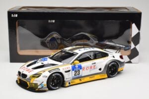 BMW M6 GT3 F13 #23 Rowe Racing A. Sims / P. Eng 24h Nürburgring 2016 Minichamps 1:18 155162623 Druckguss — Bild 6 von 6
