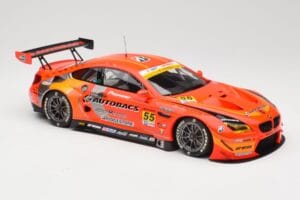 BMW M6 GT3 F13 #55 Autobacs Racing Team R. Takagi / K. Kobayashi Super GT Series 2016 Minichamps 1:18 155162655 Druckguss — Bild 4 von 6