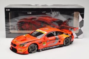 BMW M6 GT3 F13 #55 Autobacs Racing Team R. Takagi / K. Kobayashi Super GT Series 2016 Minichamps 1:18 155162655 Druckguss — Bild 6 von 6