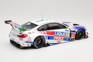 BMW M6 GT3 F13 #96 Turner Motorsport B. Auberlen / R. Foley Class Winner Petit Le Mans 2019 Minichamps 1:18 153192696 Druckgu — Bild 2 von 6