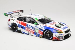 BMW M6 GT3 F13 #96 Turner Motorsport B. Auberlen / R. Foley Class Winner Petit Le Mans 2019 Minichamps 1:18 153192696 Druckgu — Bild 4 von 6