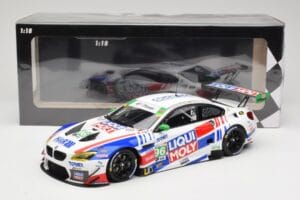 BMW M6 GT3 F13 #96 Turner Motorsport B. Auberlen / R. Foley Class Winner Petit Le Mans 2019 Minichamps 1:18 153192696 Druckgu — Bild 6 von 6