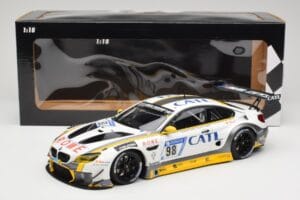 BMW M6 GT3 F13 #98 Rowe Racing M. Palttala / N. Catsburg 2nd Place 24 Hours of Nürburgring 2017 Minichamps 1:18 155172698 Dru — Bild 6 von 6