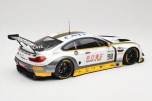 BMW M6 GT3 F13 #98 Rowe Racing T. Blomqvist / N. Catsburg 24 Hours of Spa 2017 Minichamps 1:18 155172688 Druckguss — Bild 2 von 6