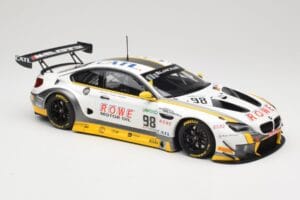 BMW M6 GT3 F13 #98 Rowe Racing T. Blomqvist / N. Catsburg 24 Hours of Spa 2017 Minichamps 1:18 155172688 Druckguss — Bild 4 von 6
