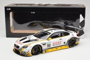 BMW M6 GT3 F13 #98 Rowe Racing T. Blomqvist / N. Catsburg 24 Hours of Spa 2017 Minichamps 1:18 155172688 Druckguss — Bild 6 von 6