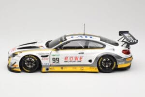 BMW M6 GT3 F13 #99 Rowe Racing P. Eng / M. Martin 24 Hours of Spa 2017 Minichamps 1:18 155172689 Druckguss — Bild 3 von 6