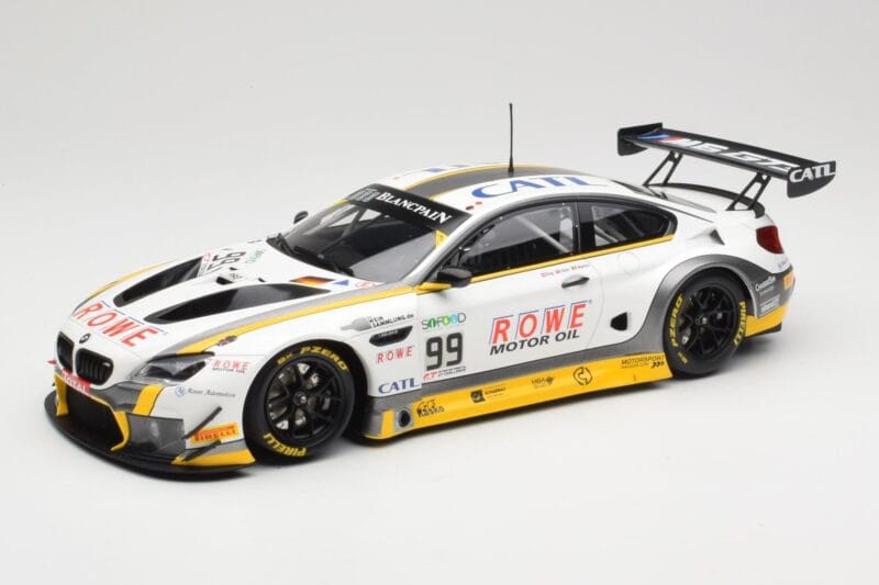 BMW M6 GT3 F13 #99 Rowe Racing P. Eng / M. Martin 24 Hours of Spa 2017 Minichamps 1:18 155172689 Druckguss