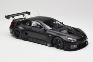 BMW M6 GT3 F13 Plain Body Version Matte Black Minichamps 1:18 155162610 Druckguss — Bild 4 von 6