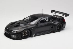 BMW M6 GT3 F13 Plain Body Version Matte Black Minichamps 1:18 155162610 Druckguss