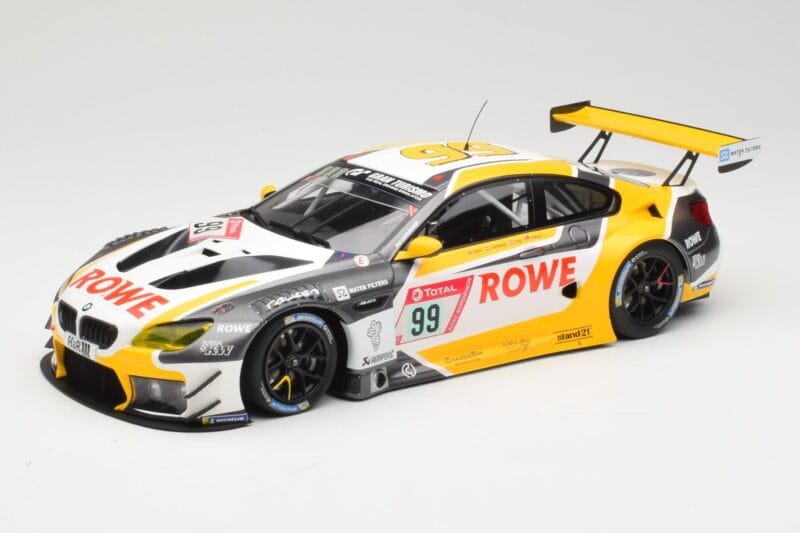 BMW M6 GT3 Rowe Racing #99 A. Sims / N. Catsburg / N. Yelloly Winners 24 Hours Nurburgring 2020 Minichamps 1:18 155202699 Dru
