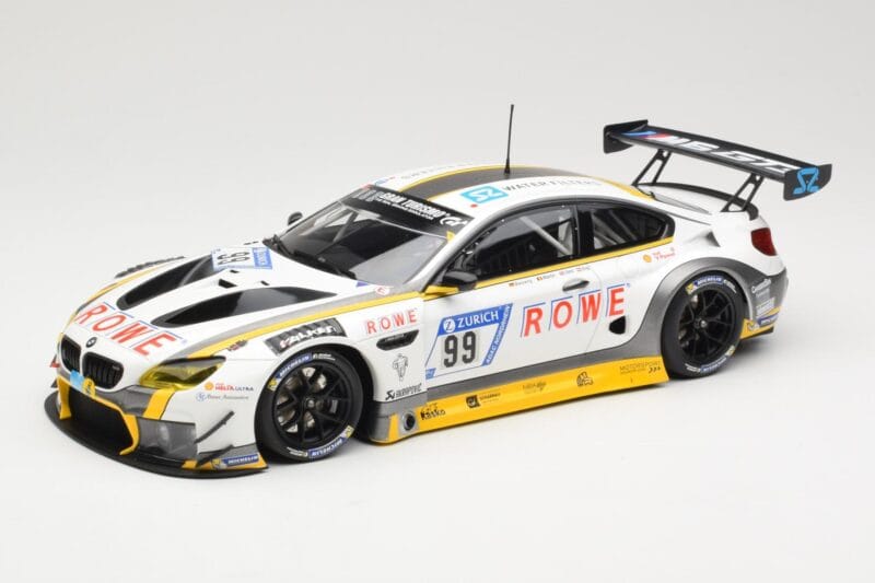 BMW M6 GT3 Rowe Racing #99 M. Basseng / M. Martin 24 Hours Nurburgring 2017 Minichamps 1:18 155172699 Druckguss
