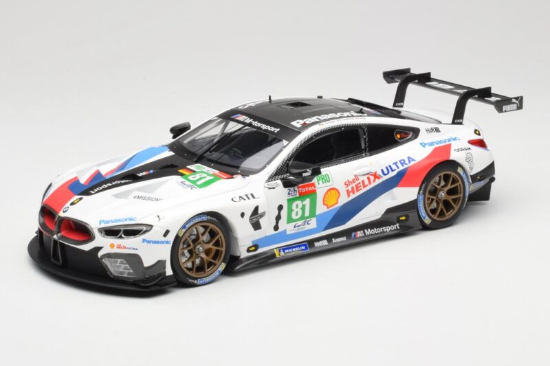 BMW M8 GTE #81 Team MTEK M. Tomczyk / N. Catsburg / N. Yelloly 24 Hours of Le Mans 2018 Minichamps 1:18 155182981 Druckguss