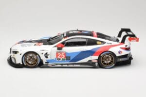 BMW M8 GTE Team RLL C. De Phillippi / B. Auberlen 2nd in Class 12 Hours of Sebring 2018 Minichamps 1:18 155182925 Druckguss — Bild 3 von 6