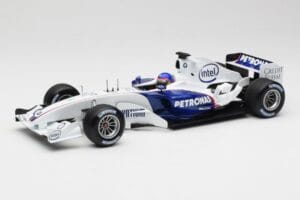 BMW Sauber F1.06 #17 J. Villeneuve Launch Version 2006 Minichamps 1:18 80430413184 Druckguss
