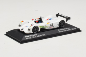 BMW V12 LMR #42 T. Kristensen / J.J. Lehto / J. Muller 24 Hours of Le Mans 1999 Minichamps 1:43 80429418137 Druckguss — Bild 2 von 5