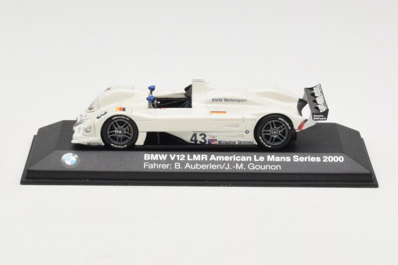 BMW V12 LMR LMP1 #43 B. Auberlen / M. Gounon 24 Hours of Le Mans 2000 Minichamps 1:43 80420018216 Druckguss