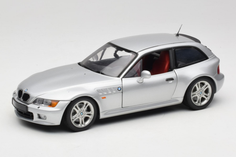 BMW Z3 E36/8 Coupe 2.8 Silber UT Models 1:18 20421-R1 Druckguss