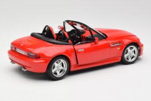 BMW Z3 E36/7 Roadster Rot Bburago 1:18 3349 Druckguss — Bild 3 von 8