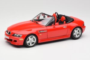 BMW Z3 E36/7 Roadster Rot Bburago 1:18 3349 Druckguss