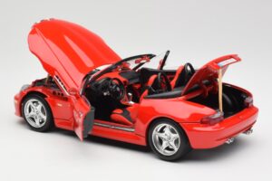 BMW Z3 E36/7 Roadster Rot Bburago 1:18 3349 Druckguss — Bild 5 von 8