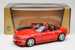 BMW Z3 E36/7 Roadster Rot Bburago 1:18 3349 Druckguss — Bild 8 von 8