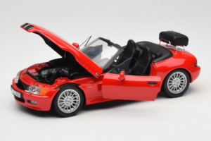 BMW Z3 Roadster 1.9 Rot Händler Edition UT Models 1:18 80439423068 Druckguss — Bild 2 von 8